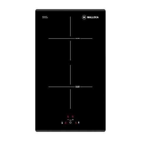 Bếp Từ Đôi Domino Malloca MDI 302 | Lắp Âm 02 Vùng Nấu