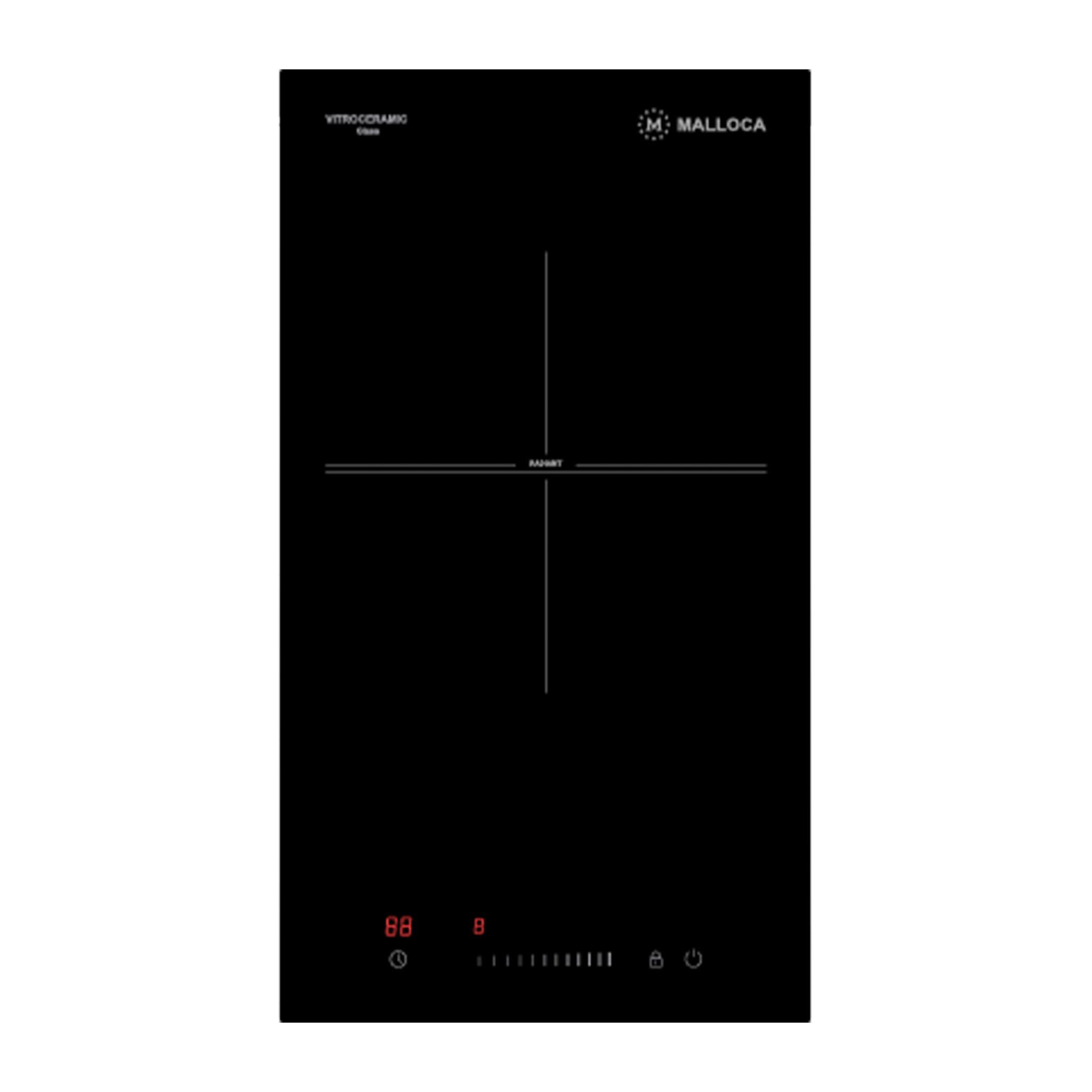 Bếp Điện Đơn Malloca MDR 301 (ECO) Domino |  Lắp Âm 01 Vùng Hồng Ngoại