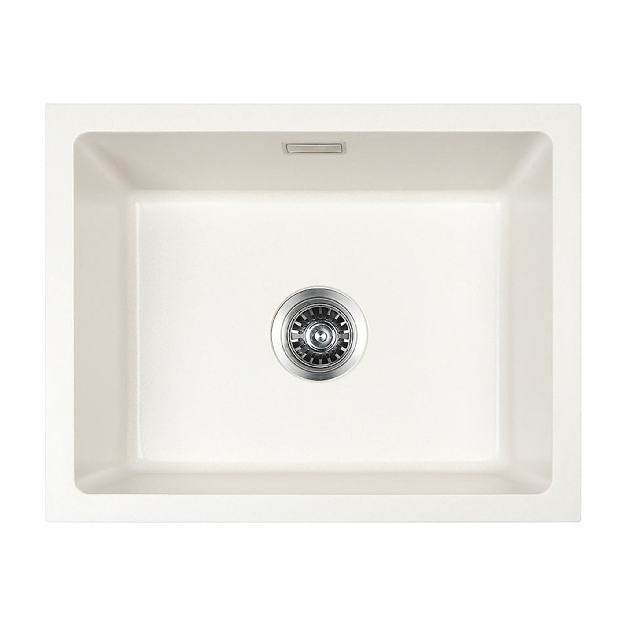 Chậu Rửa Bát 1 Hố Bằng Đá Granstone Hafele Essence HS22-GEN1S60S (577.25.400) | Màu Kem