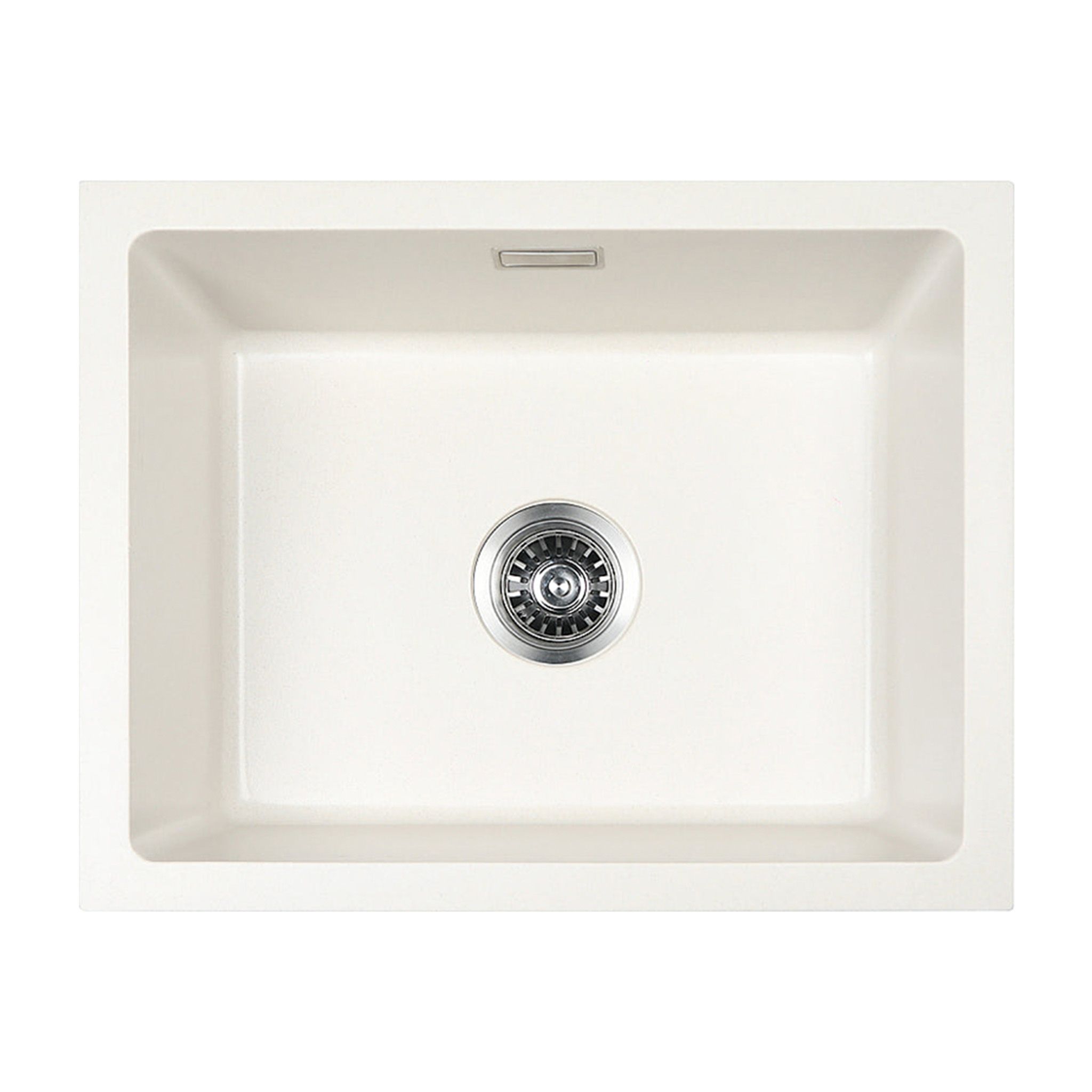 Chậu Rửa Bát 1 Hố Bằng Đá Granstone Hafele Essence HS22-GEN1S60S (577.25.400) | Màu Kem