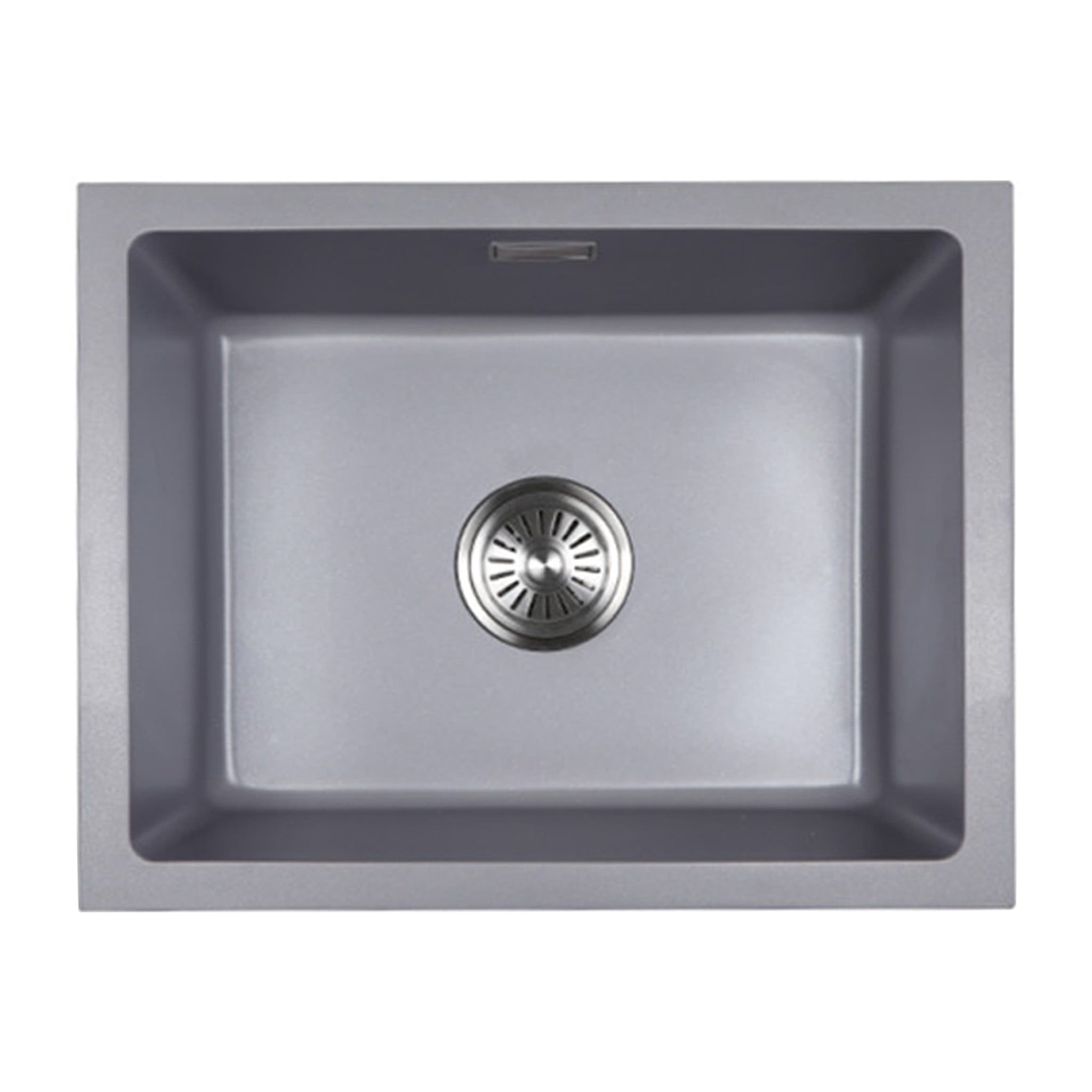 Chậu Rửa Bát 1 Hố Bằng Đá Granstone Hafele Essence HS22-GEN1S60S (577.25.500) | Màu Xám