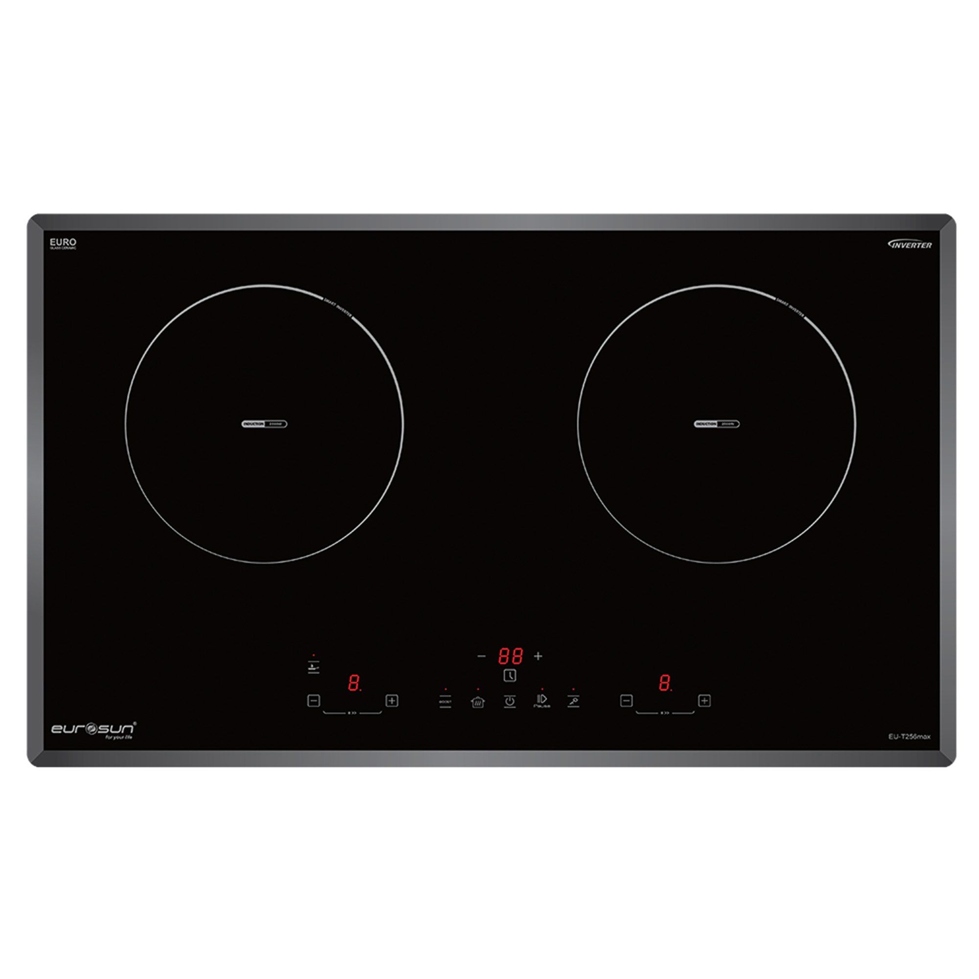 Bếp Từ Đôi Eurosun EU-T256Max | Lắp Âm 2 Vùng Nấu