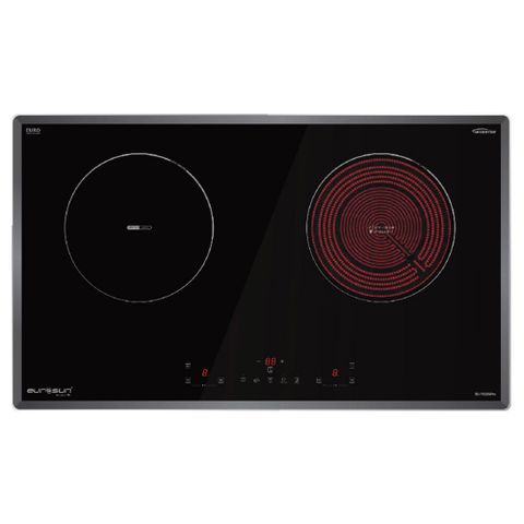 Bếp Điện Từ Kết Hợp Hồng Ngoại Eurosun EU-TE259Pro | Lắp Âm 2 Vùng Nấu