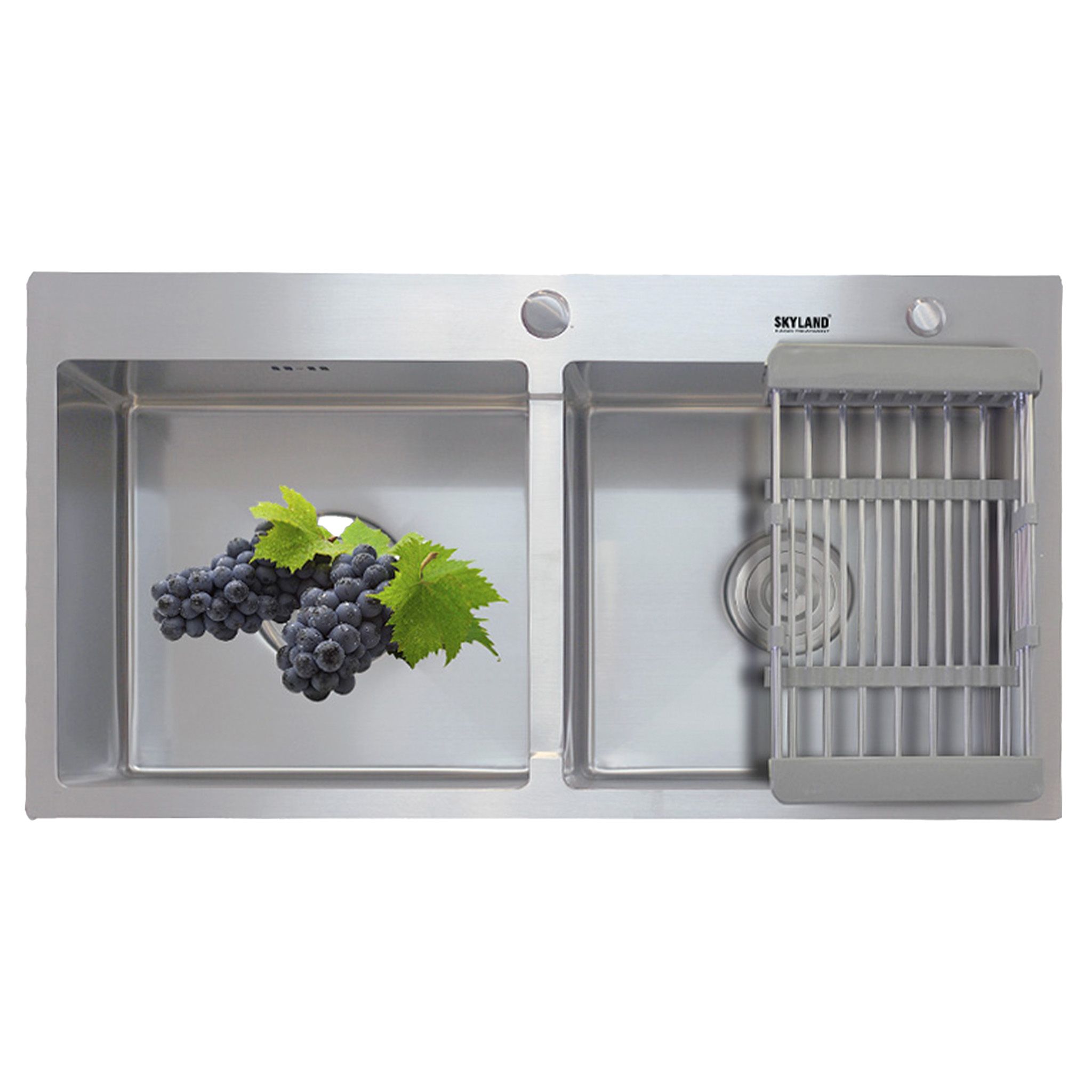 Chậu Rửa Bát 2 Hố Inox Cao Cấp Eurosun EU-8245C