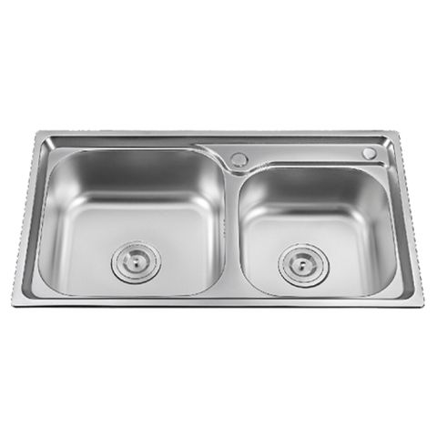 Chậu Rửa Bát 2 Hố Inox 304 Eurosun SKYLAND EU-8143E6