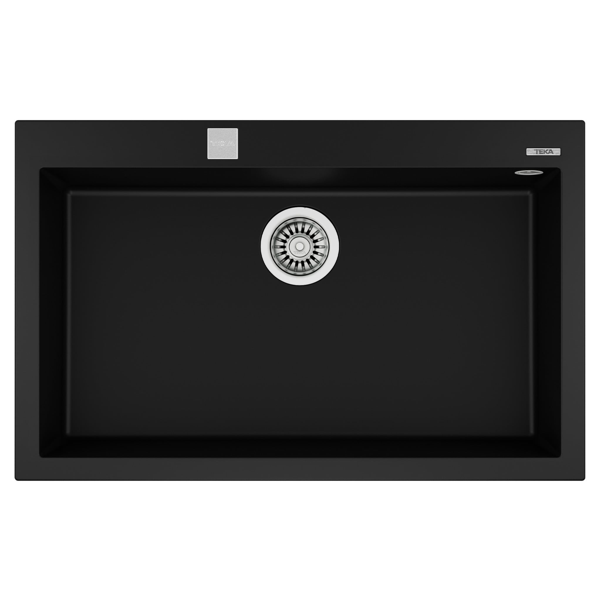 Chậu Rửa Bát 1 Hố Đá Teka FORSQUARE 72.40 TG 115230000 | Màu Đen