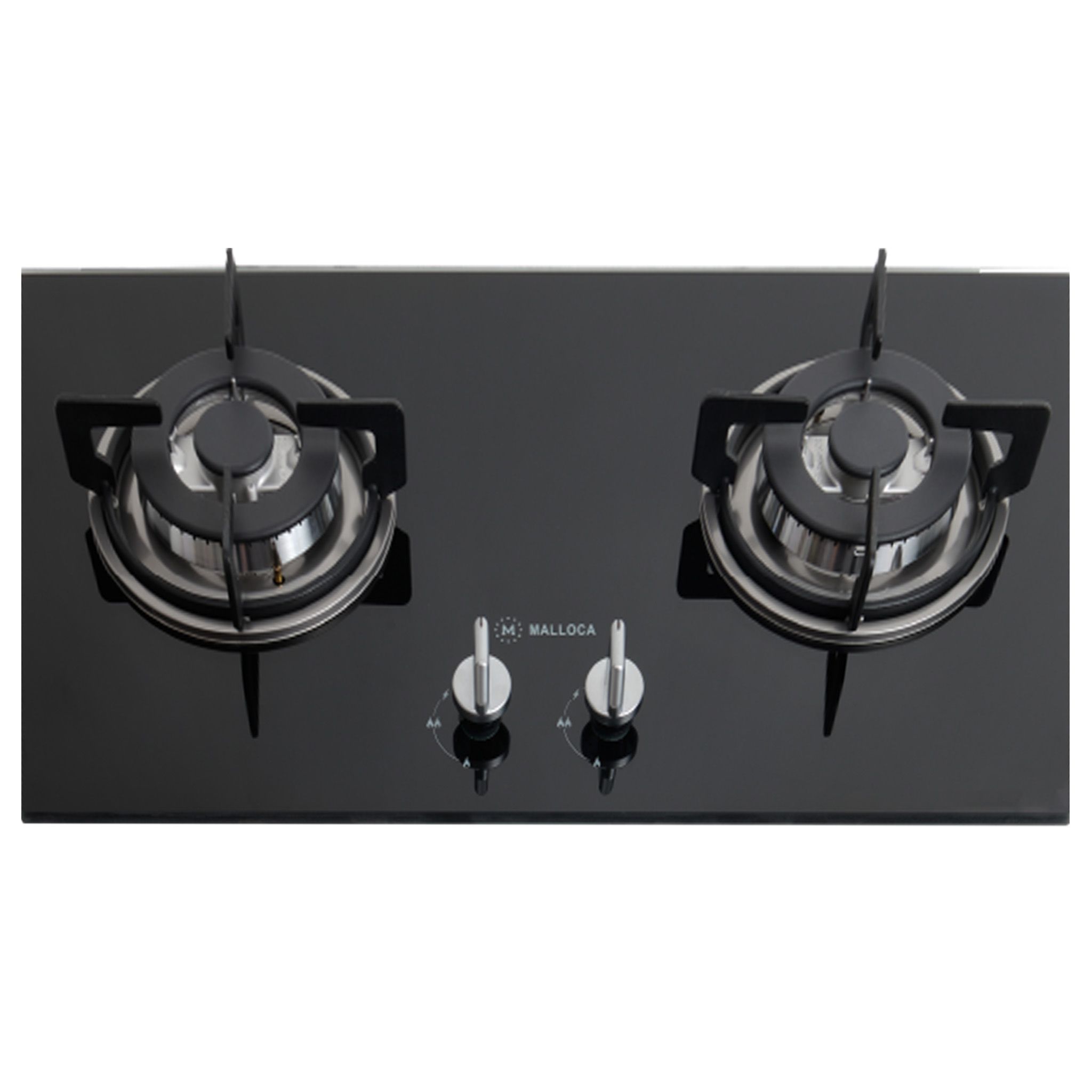 Bếp Gas Đôi Malloca GHG 732A - Bếp Âm 02 Vùng Nấu