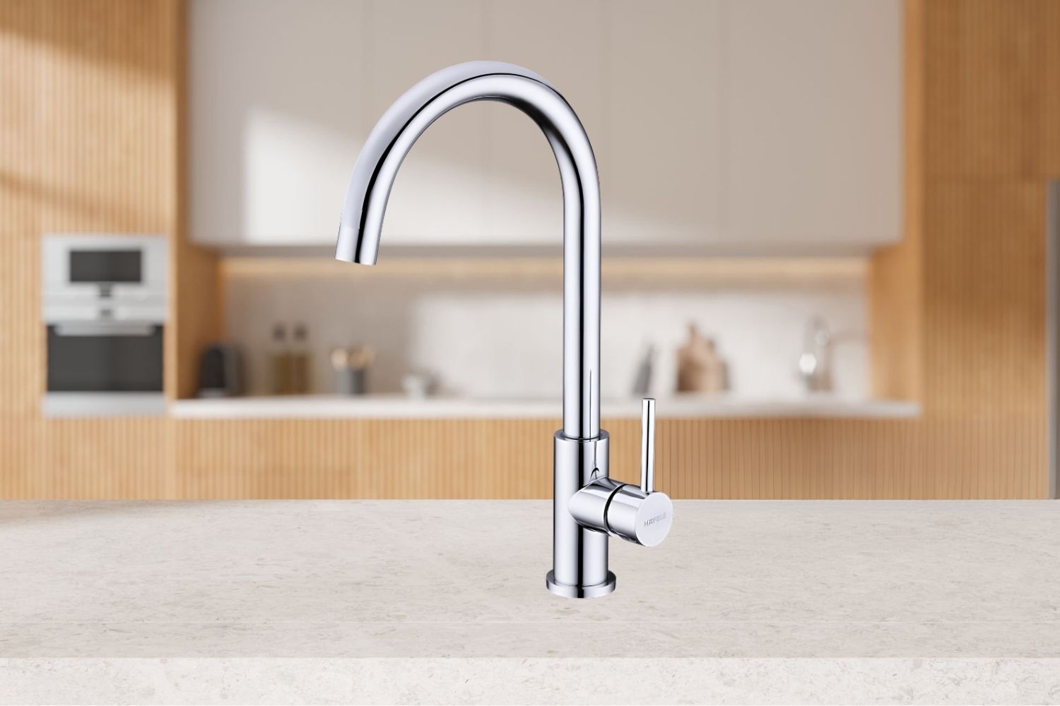 Vòi Rửa Bát 1 Nguồn Nước Lạnh Hafele HT21-CC1F245C (577.55.270) | Đồng Thau Mạ Chrome