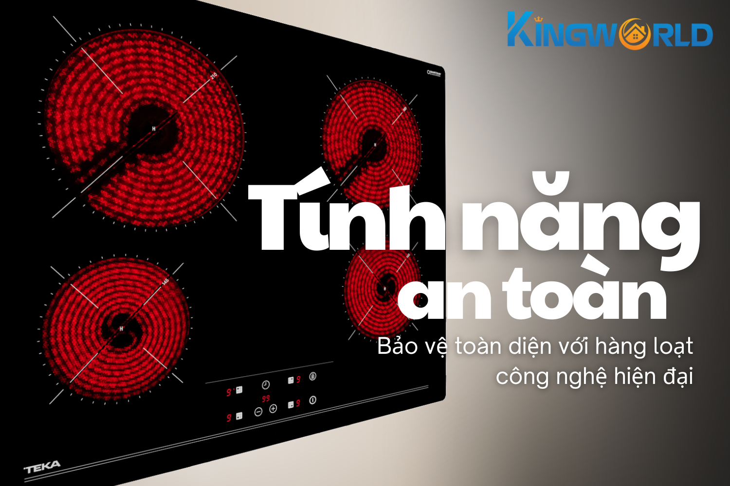 Bếp Điện Hồng Ngoại Teka TZ 6415 | Lắp Âm 4 Vùng Nấu