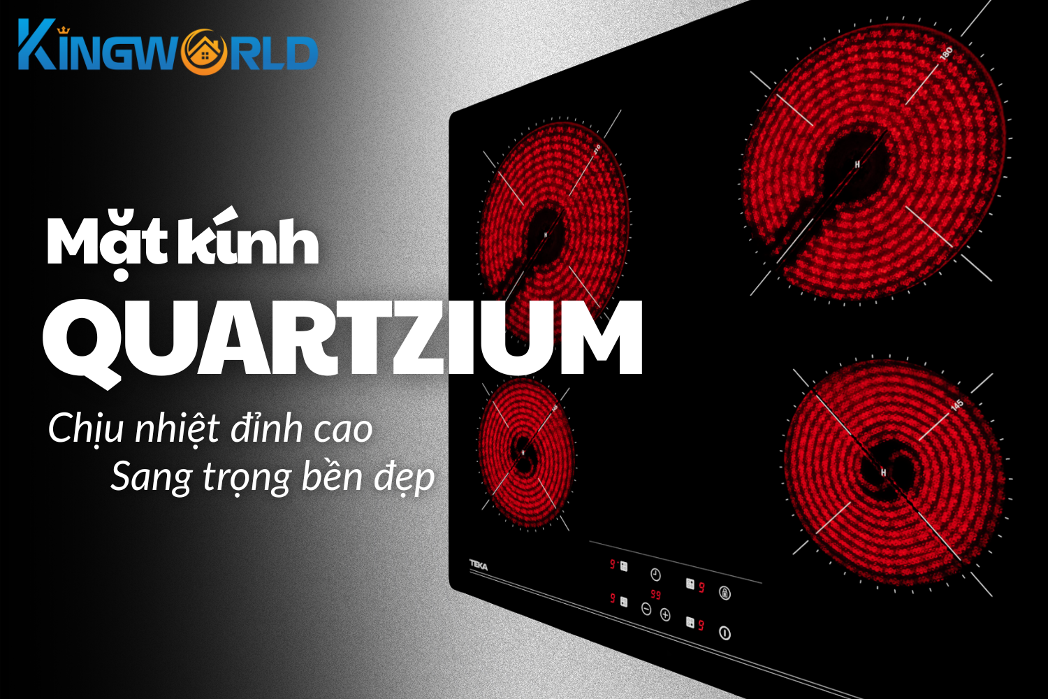 Bếp Điện Hồng Ngoại Teka TZ 6415 | Lắp Âm 4 Vùng Nấu