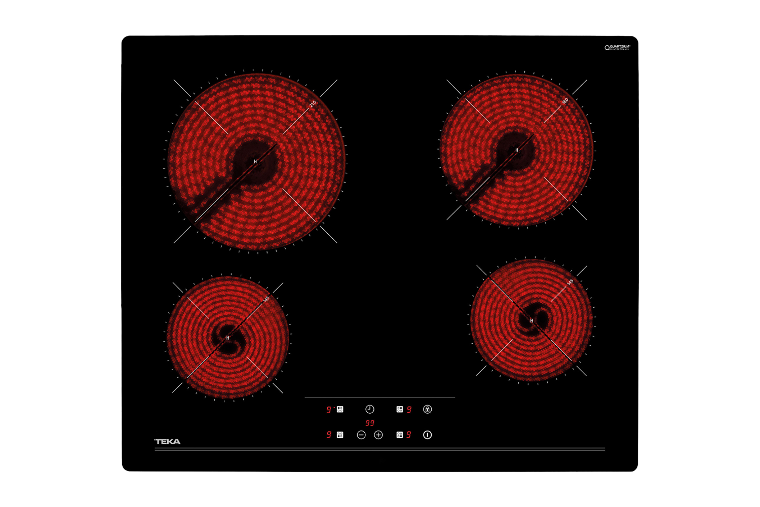 Bếp Điện Hồng Ngoại Teka TZ 6415 | Lắp Âm 4 Vùng Nấu