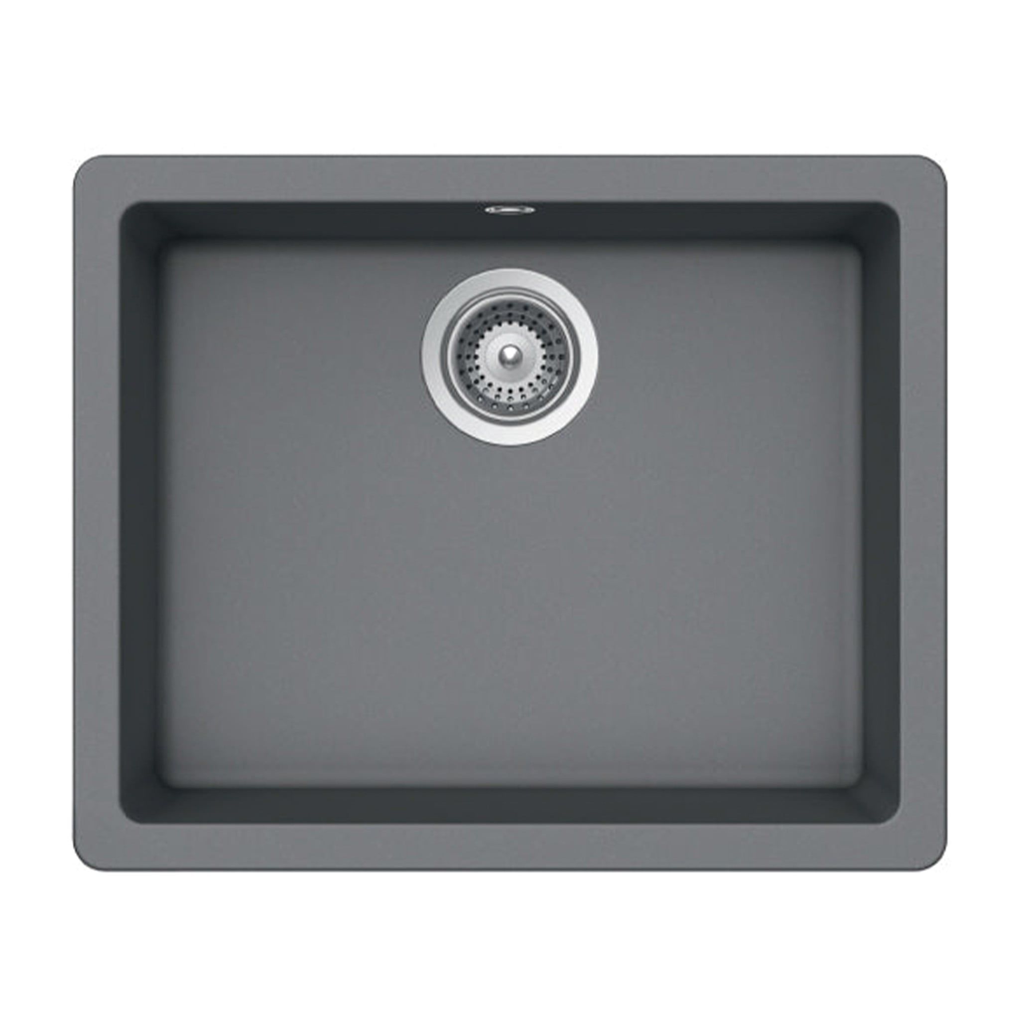 Chậu Rửa Bát 1 Hố Bằng Đá Granite Hafele HS19-GEN1S60 (570.35.530) | Màu Xám