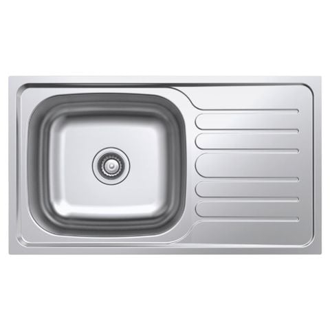 Chậu Rửa Bát 1 Hố Inox 304 Hafele HS19-SSD1R60 567.23.093