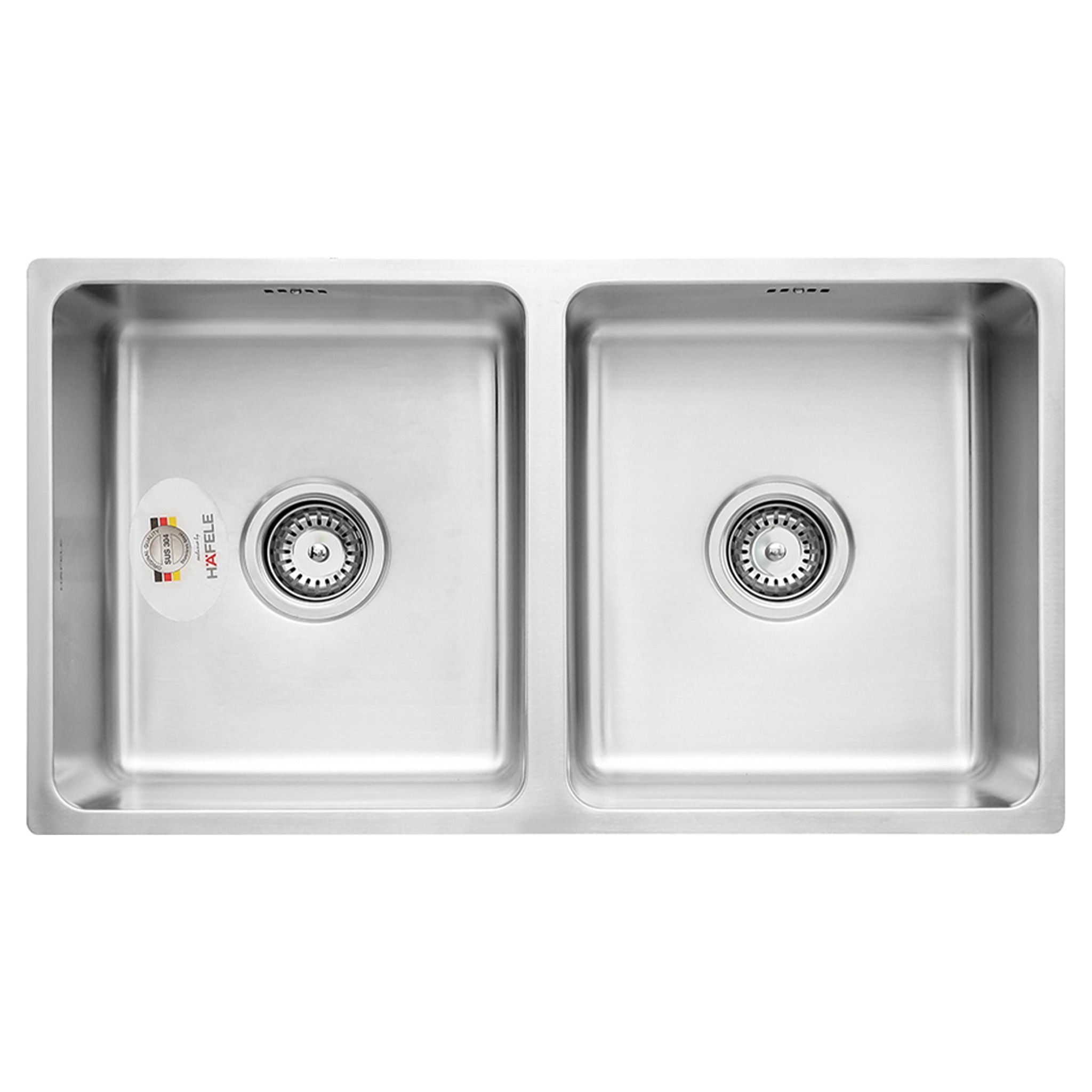 Chậu Rửa Bát 2 Hố Inox 304 Hafele HS19-SSN2S90S 567.23.020