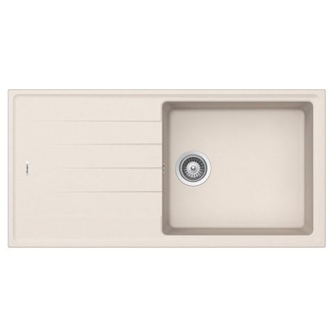 Chậu Rửa Bát 1 Hố Bằng Đá Granite Hafele HS20-GED1S60 570.32.830 | Màu Kem