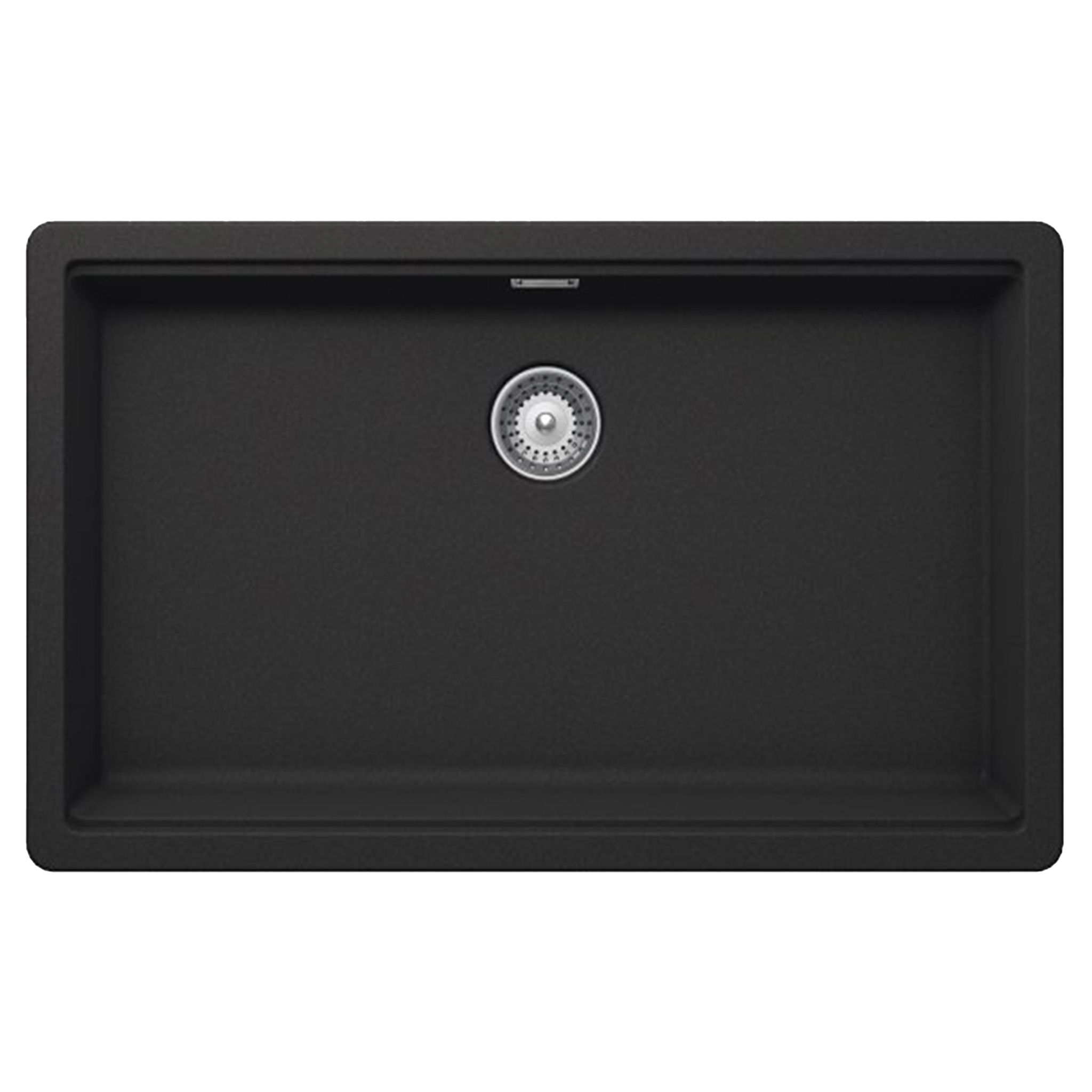 Chậu Rửa Bát 1 Hố Bằng Đá Granstone Hafele HS20-GEN1S80 (570.30.300) | Màu Đen