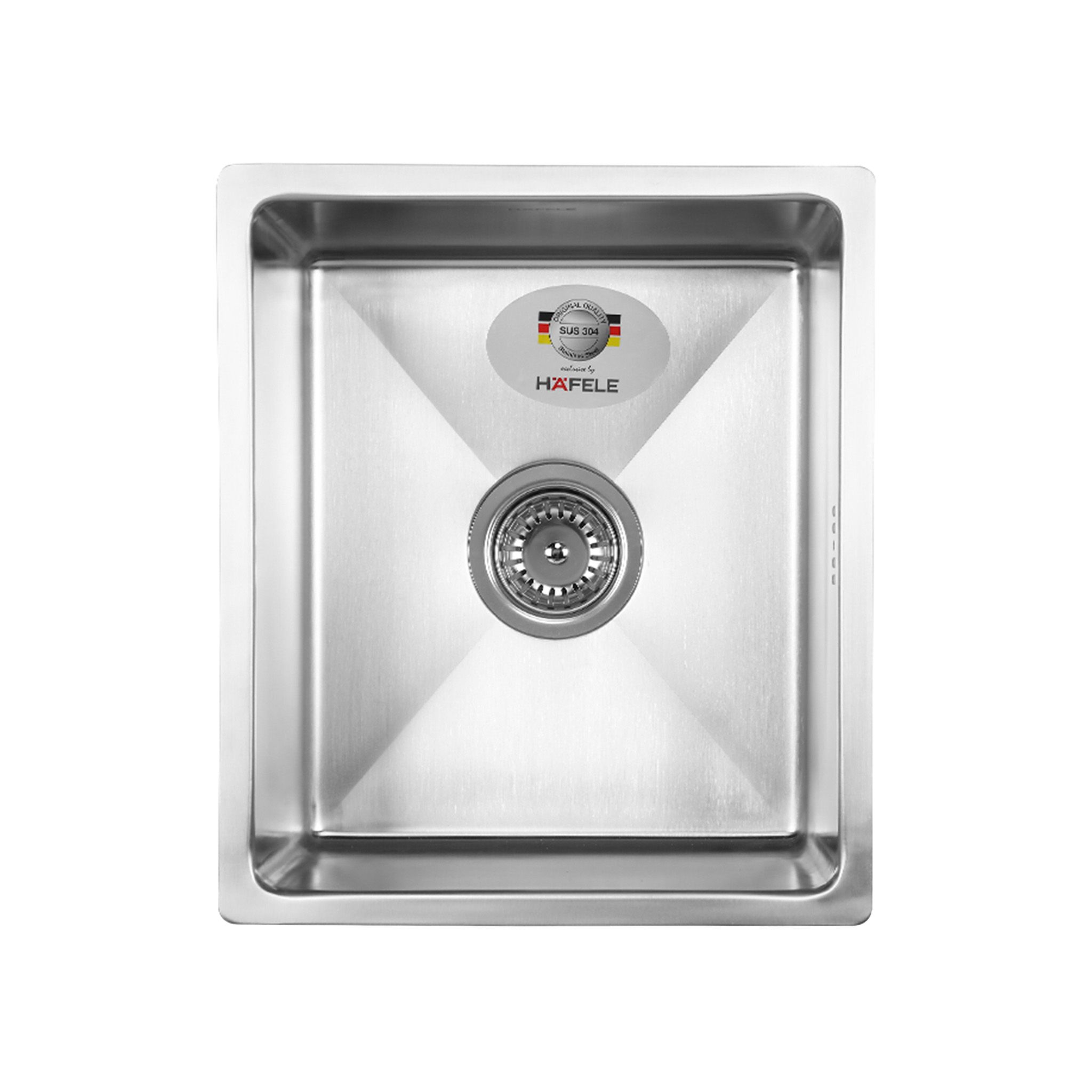 Chậu Rửa Bát 1 Hố Inox 304 Hafele HS20-SSN1S50 567.20.227