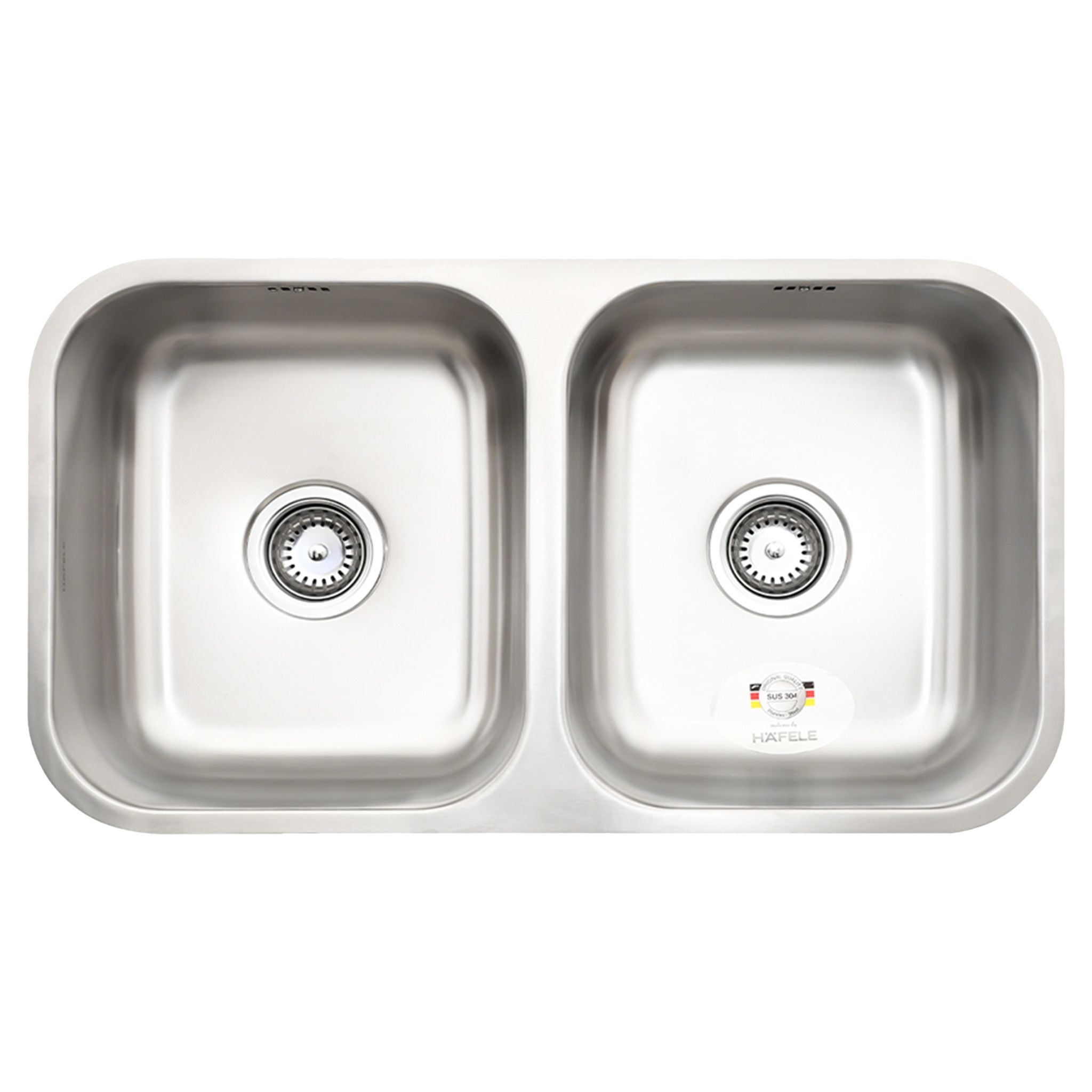 Chậu Rửa Bát 2 Hố Inox 304 Hafele HS20-SSN2R90S 567.20.506