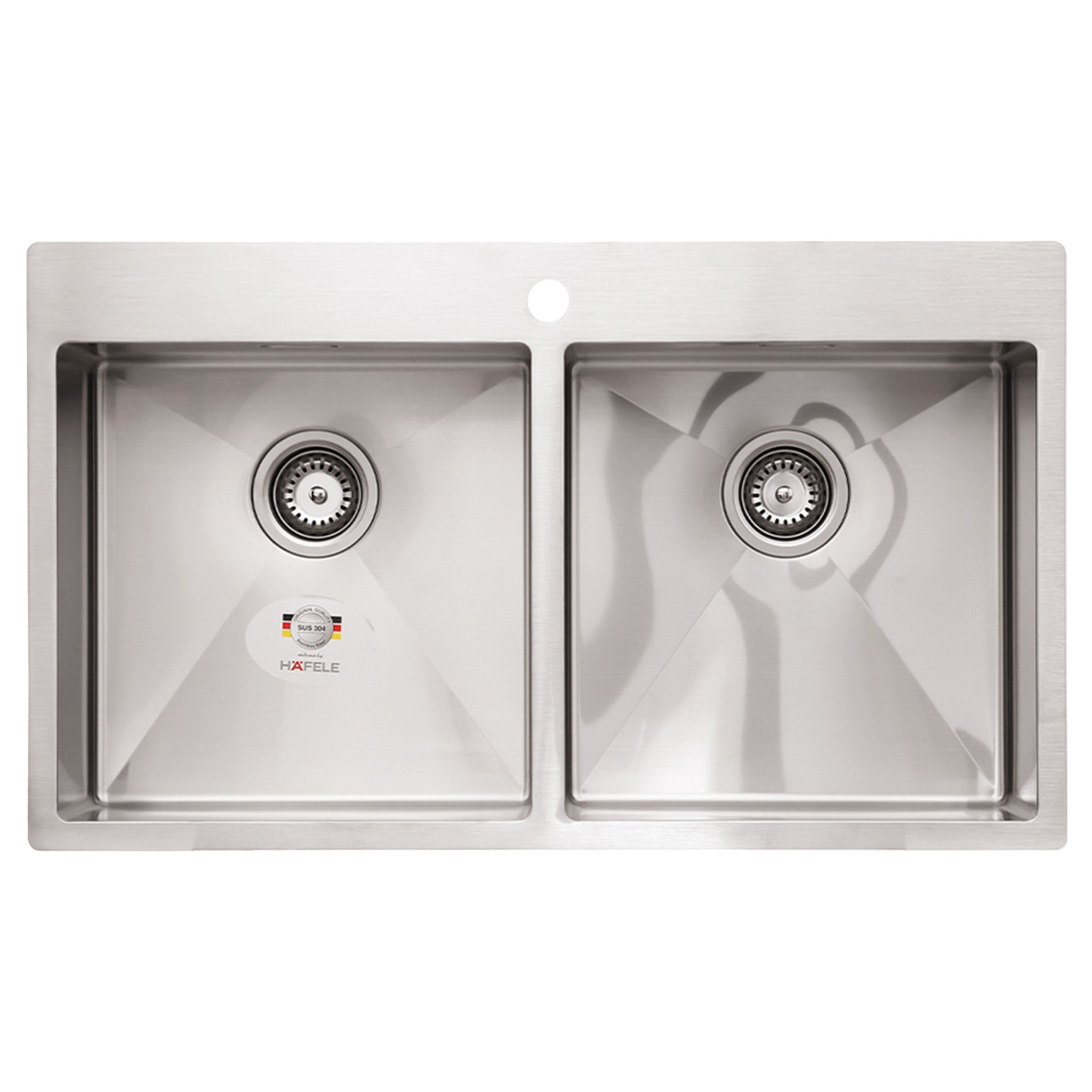 Chậu Rửa Bát 2 Hố Inox 304 Hafele HS20-SSN2S90 567.20.537