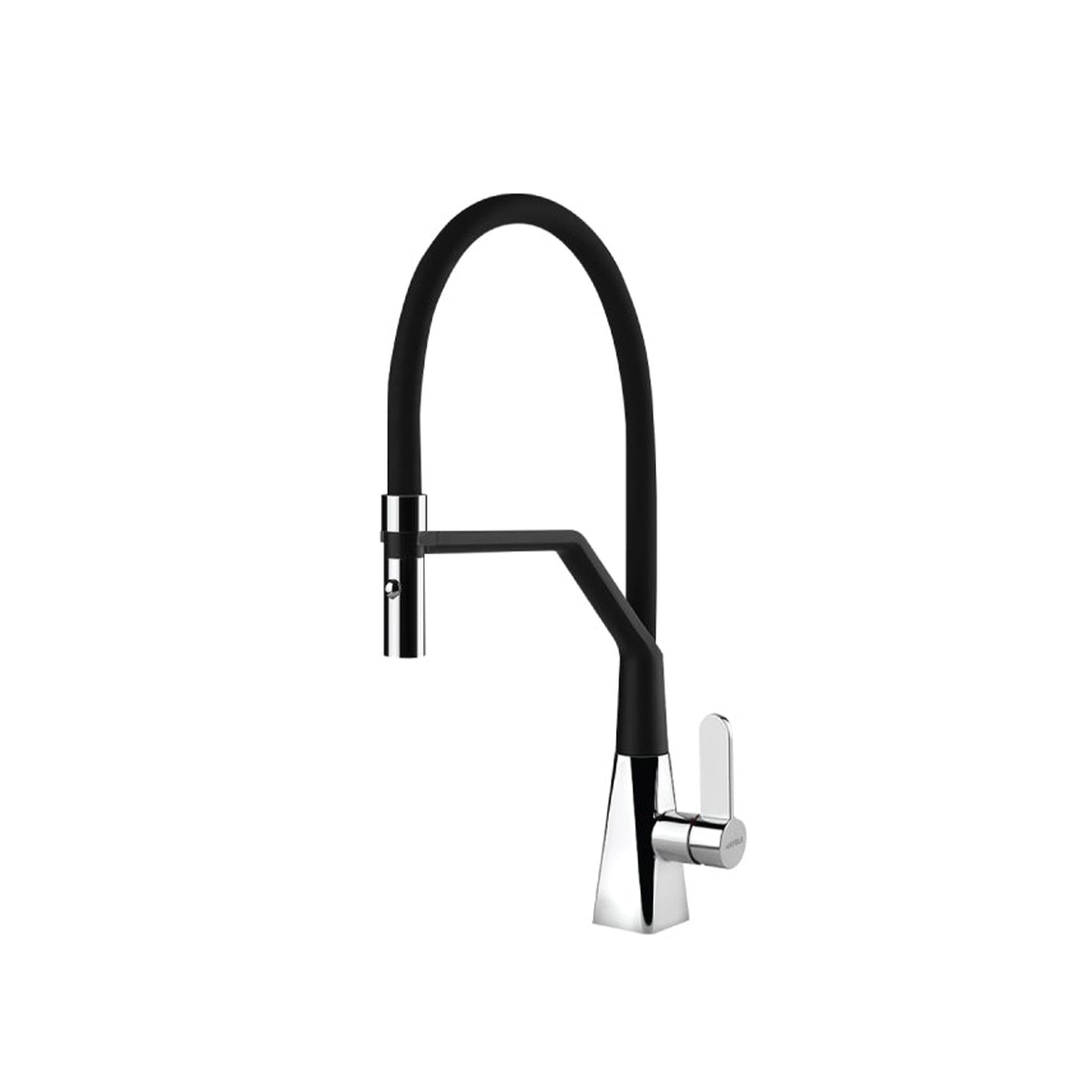 Vòi Rửa Bát Nóng Lạnh Hafele HT20-CH1F187 (570.82.230) | Đồng Thau Mạ Chrome, Dây Silicon