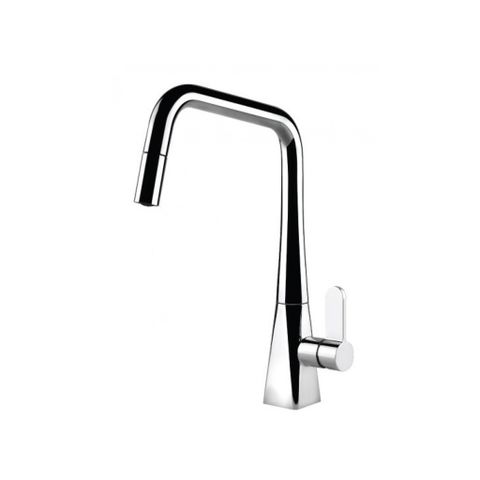 Vòi Rửa Bát Nóng Lạnh Dây Rút Hafele HT20-CH1P241 (570.82.220) | Đồng thau mạ Chrome