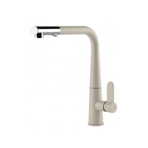 Vòi Rửa Bát Nóng Lạnh Dây Rút Hafele HT20-GH1P259 (570.82.500) | Đồng Thau Sơn Giả Đá, Màu Kem