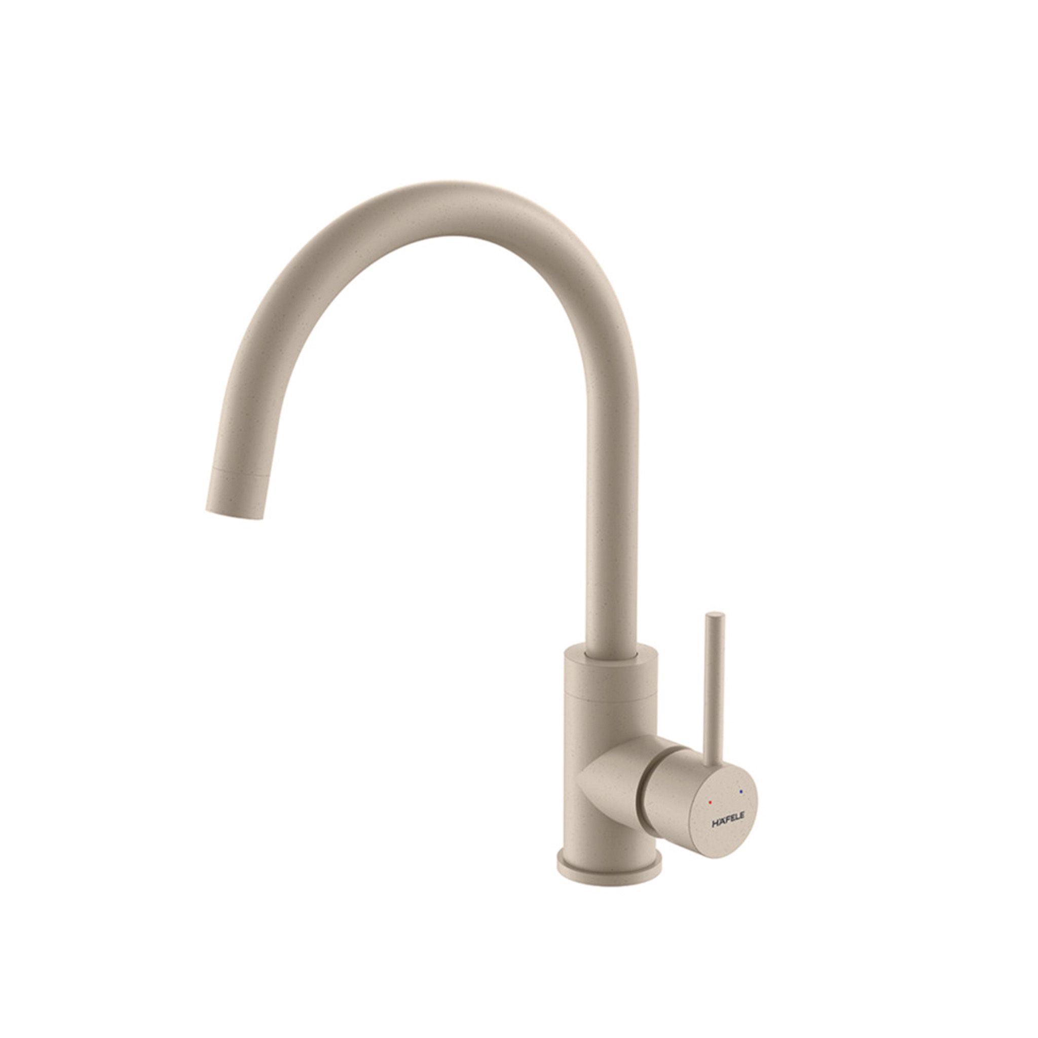 Vòi Rửa Bát Nóng Lạnh Hafele HT21-CH1F220C 577.56.200 | Đồng Sơn Giả Đá, Màu Kem