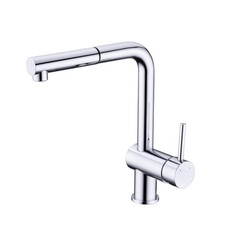 Vòi Rửa Bát Nóng Lạnh Dây Rút Hafele HT21-CH1P254 (577.55.200) | Đồng Thau Mạ Chrome