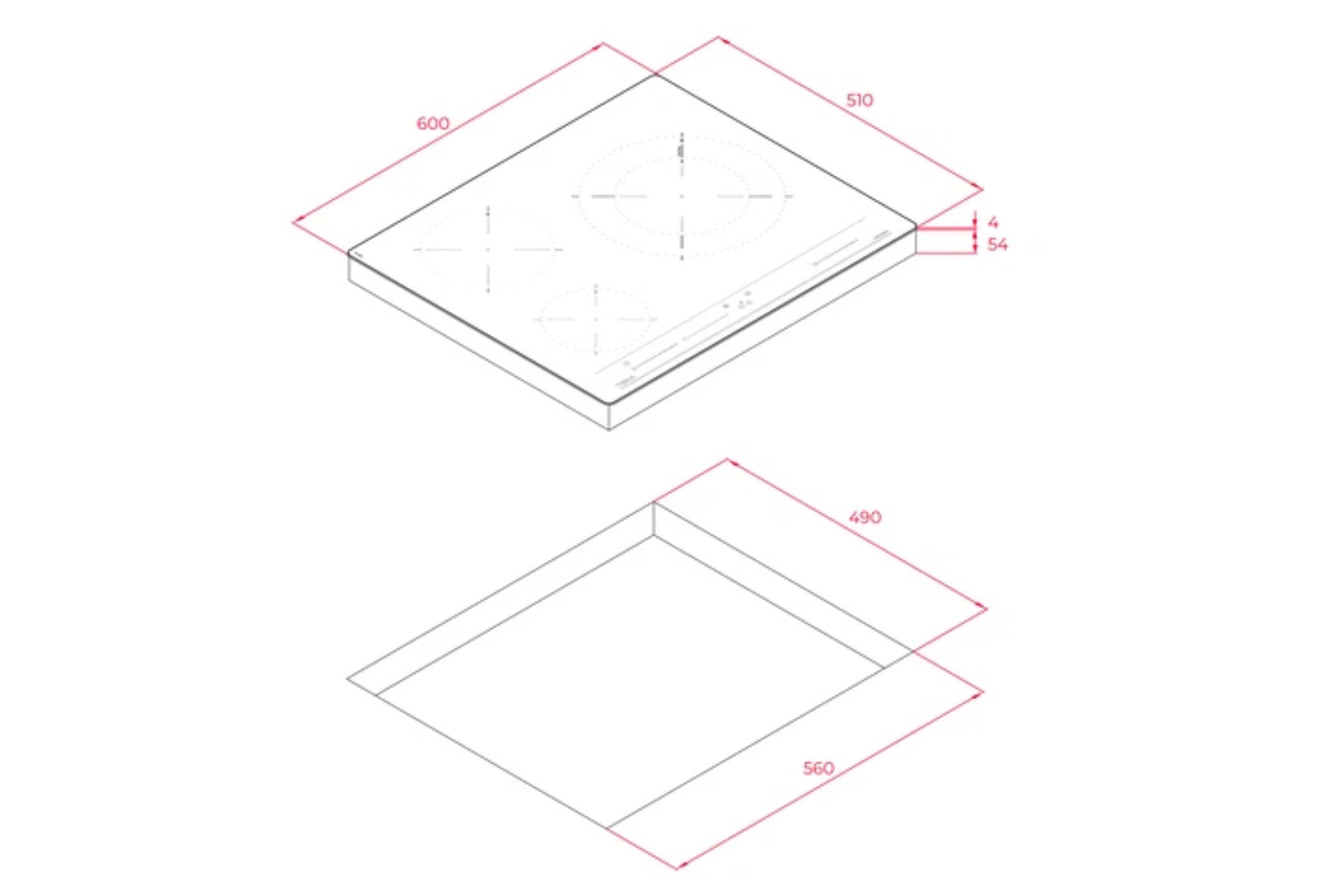 Bếp Từ TEKA IBC 63015 BK MSS | Lắp Âm 3 Vùng Nấu