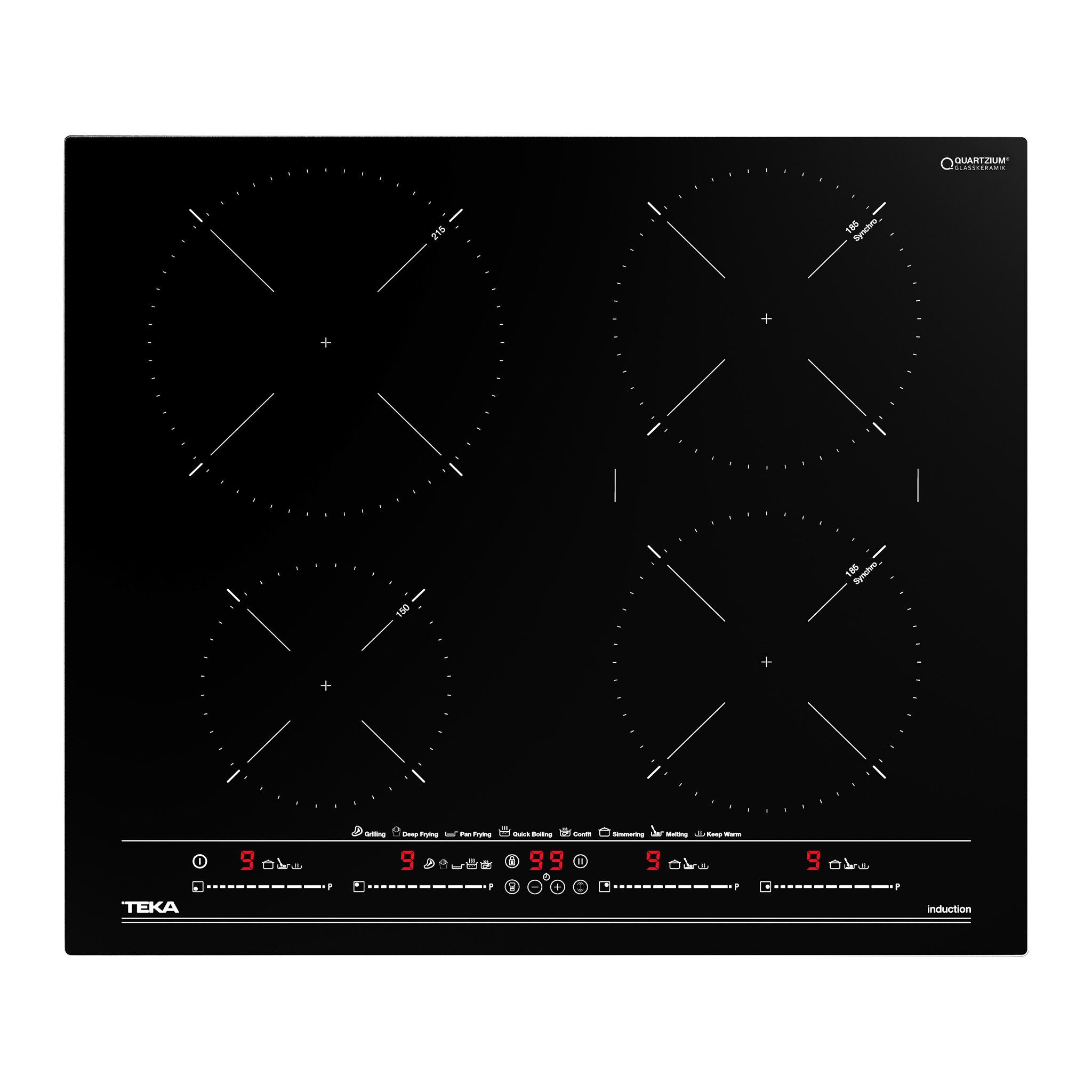 Bếp Từ Teka ITC 64630 BK MST | Lắp Âm 4 Vùng Nấu