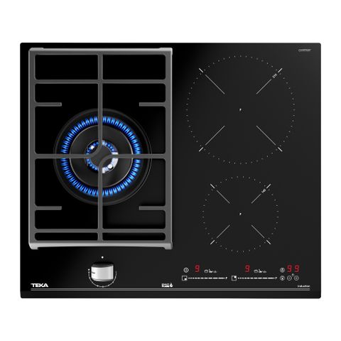Bếp Từ Kết Hợp Gas Teka JZC 63312 ABB | Lắp Âm 3 Vùng Nấu