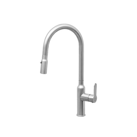 Vòi Rửa Bát Nóng Lạnh Dây Rút Malloca K046-SS | Inox 304