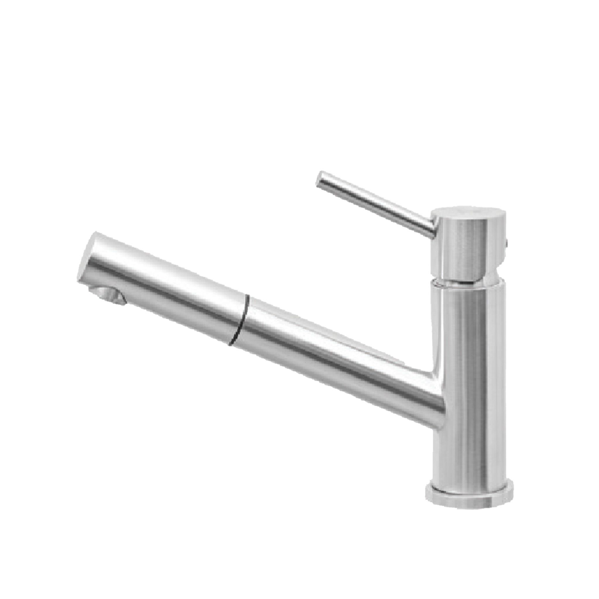 Vòi Rửa Bát Nóng Lạnh Dây Rút Malloca K110-SS | Inox 304
