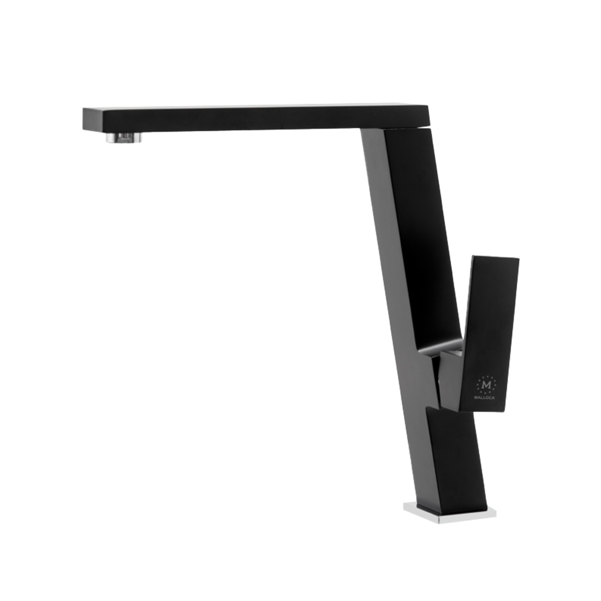 Vòi Rửa Bát Nóng Lạnh Malloca K131BL | Đồng Thau Sơn Giả Đá, Màu Đen