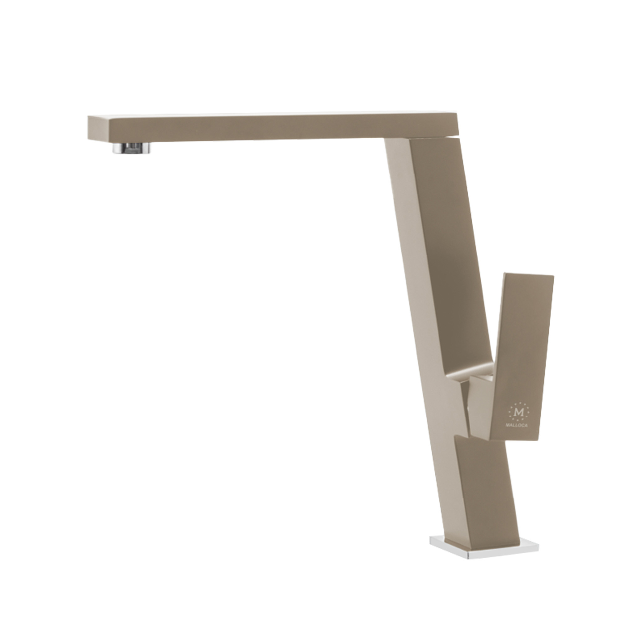 Vòi Rửa Bát Nóng Lạnh Malloca K131BR | Đồng Thau Sơn Giả Đá, Màu Đất