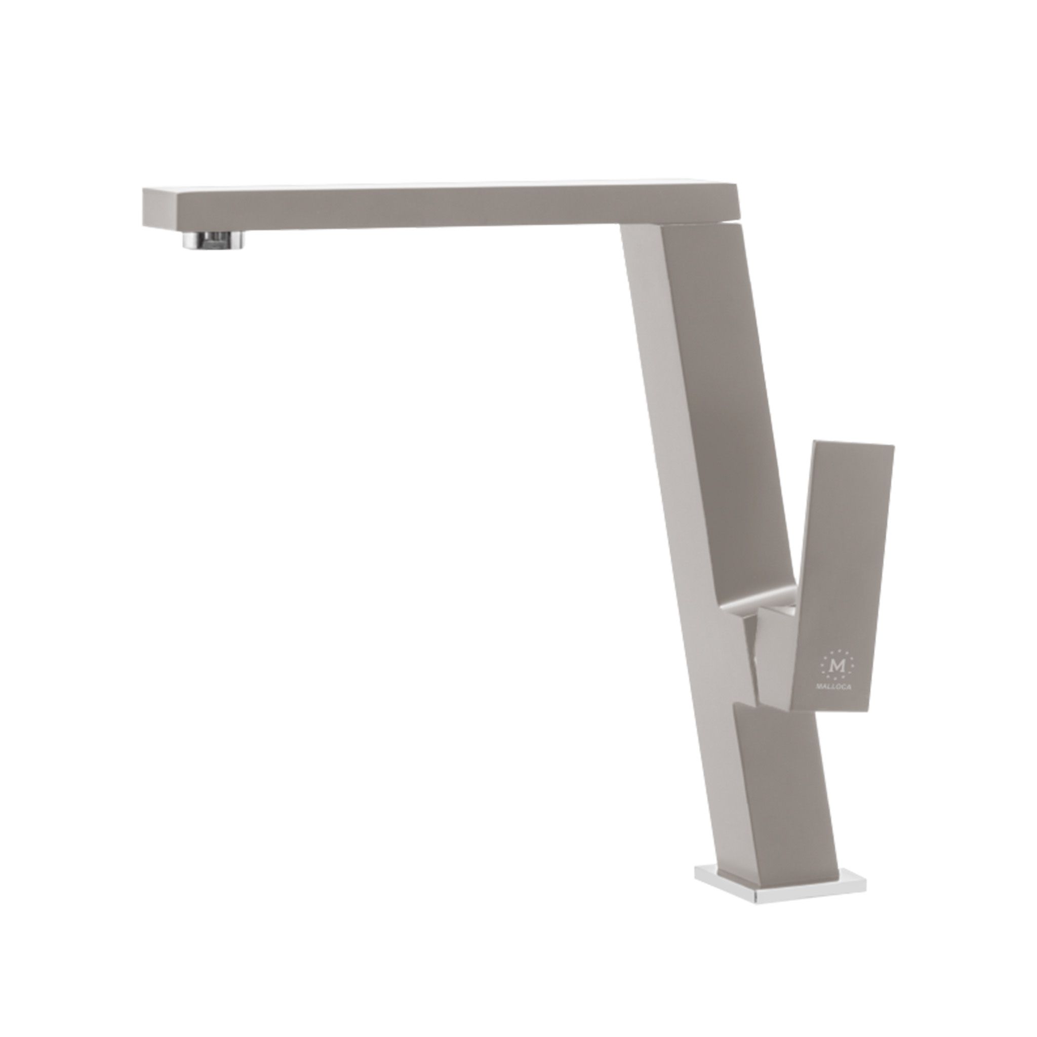 Vòi Rửa Bát Nóng Lạnh Malloca K131CR | Đồng Thau Sơn Giả Đá, Màu Kem