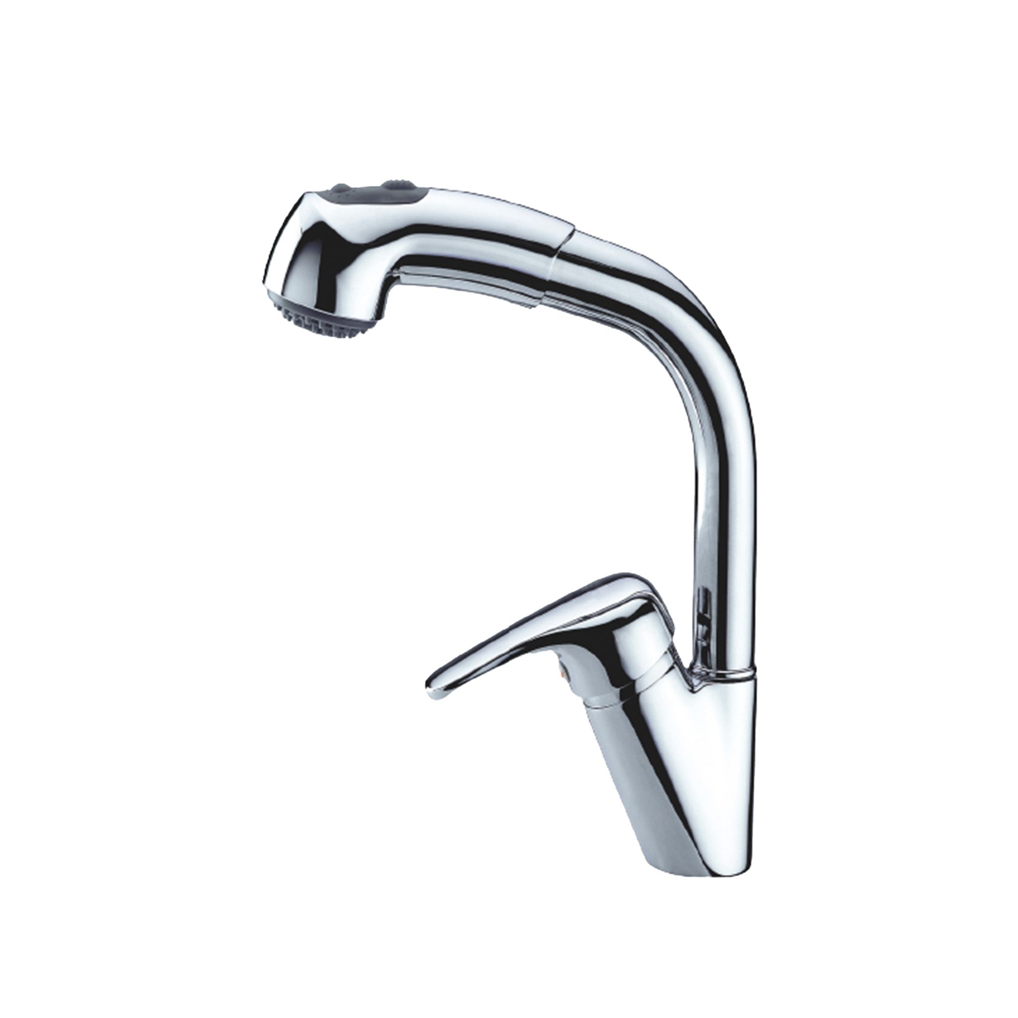 Vòi Rửa Bát Nóng Lạnh Dây Rút Malloca K140 | Đồng Thau Mạ Chrome