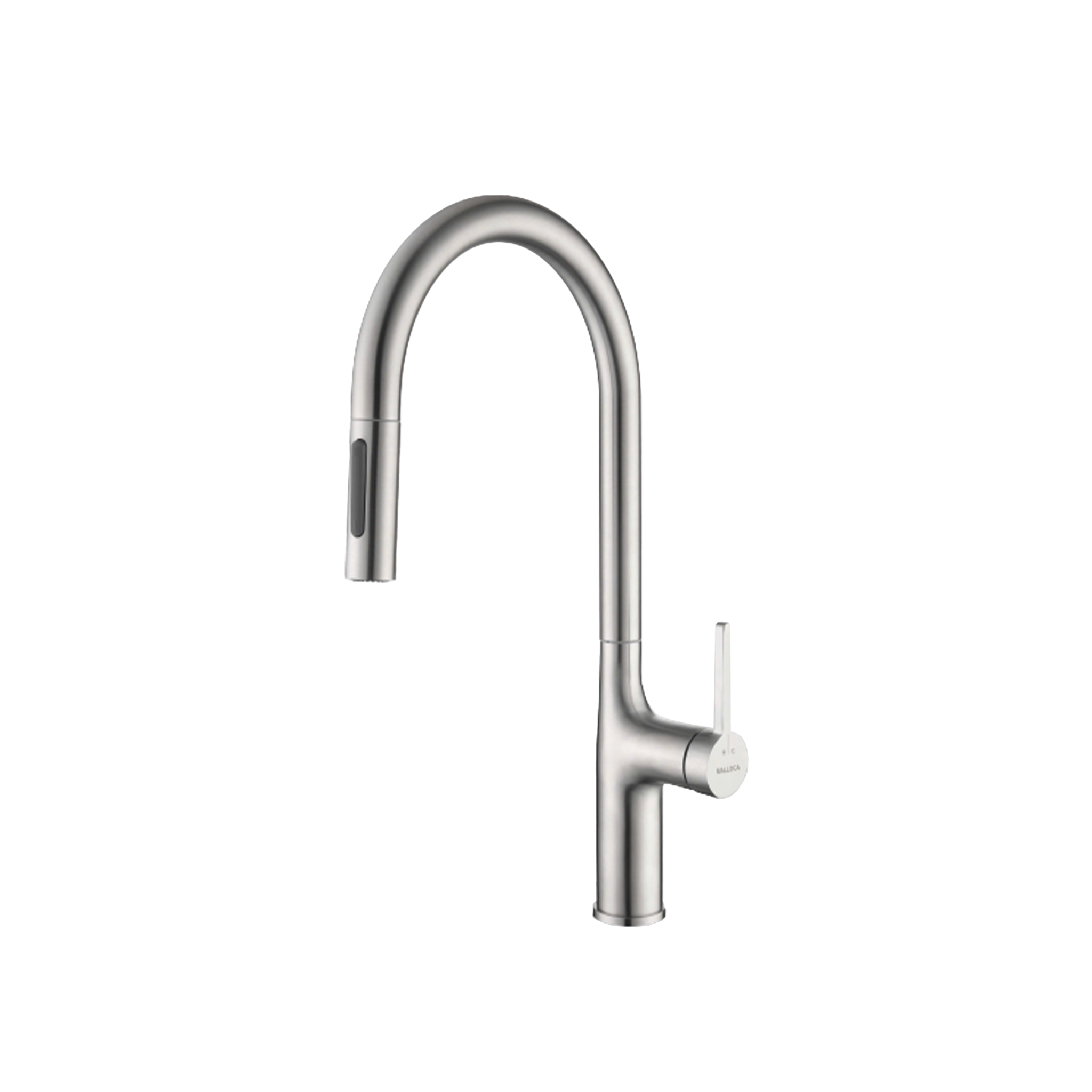 Vòi Rửa Bát Nóng Lạnh Dây Rút Malloca K1726-SS | Inox 304 (ECO)