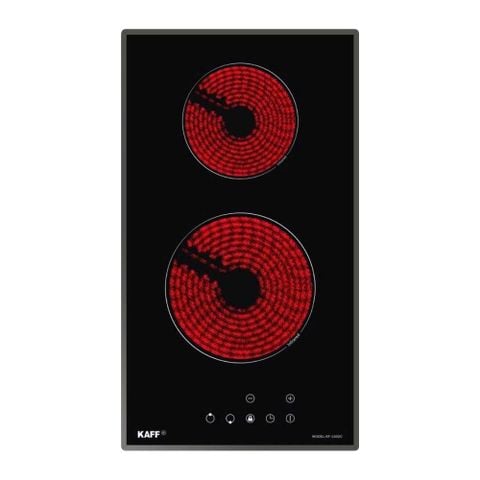 Bếp Điện Đôi Domino Âm KAFF KF-330DC | 02 Vùng Hồng Ngoại