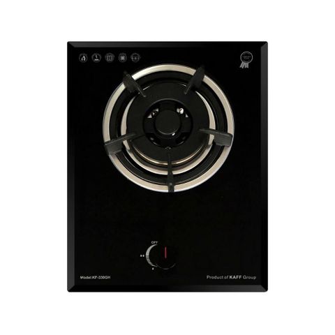 Bếp Gas Đơn Kaff KF-330GH | Âm Kính 01 Vùng Nấu