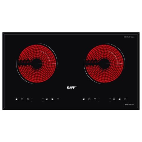 Bếp Điện Đôi KAFF KF-073CC | Lắp Âm 02 Vùng Hồng Ngoại