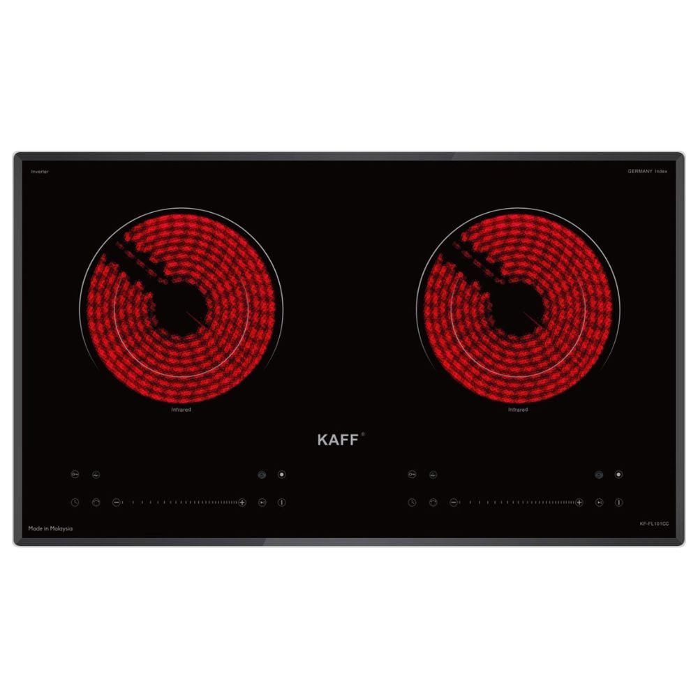 Bếp Điện Đôi KAFF KF-FL101CC | Lắp Âm 02 Vùng Hồng Ngoại