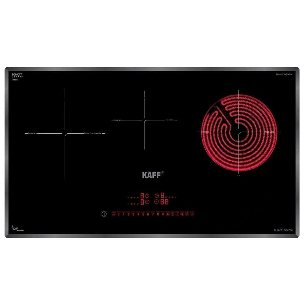Bếp Từ Hồng Ngoại Âm KAFF KF-IC79H New Plus | 02 Từ - 01 Điện