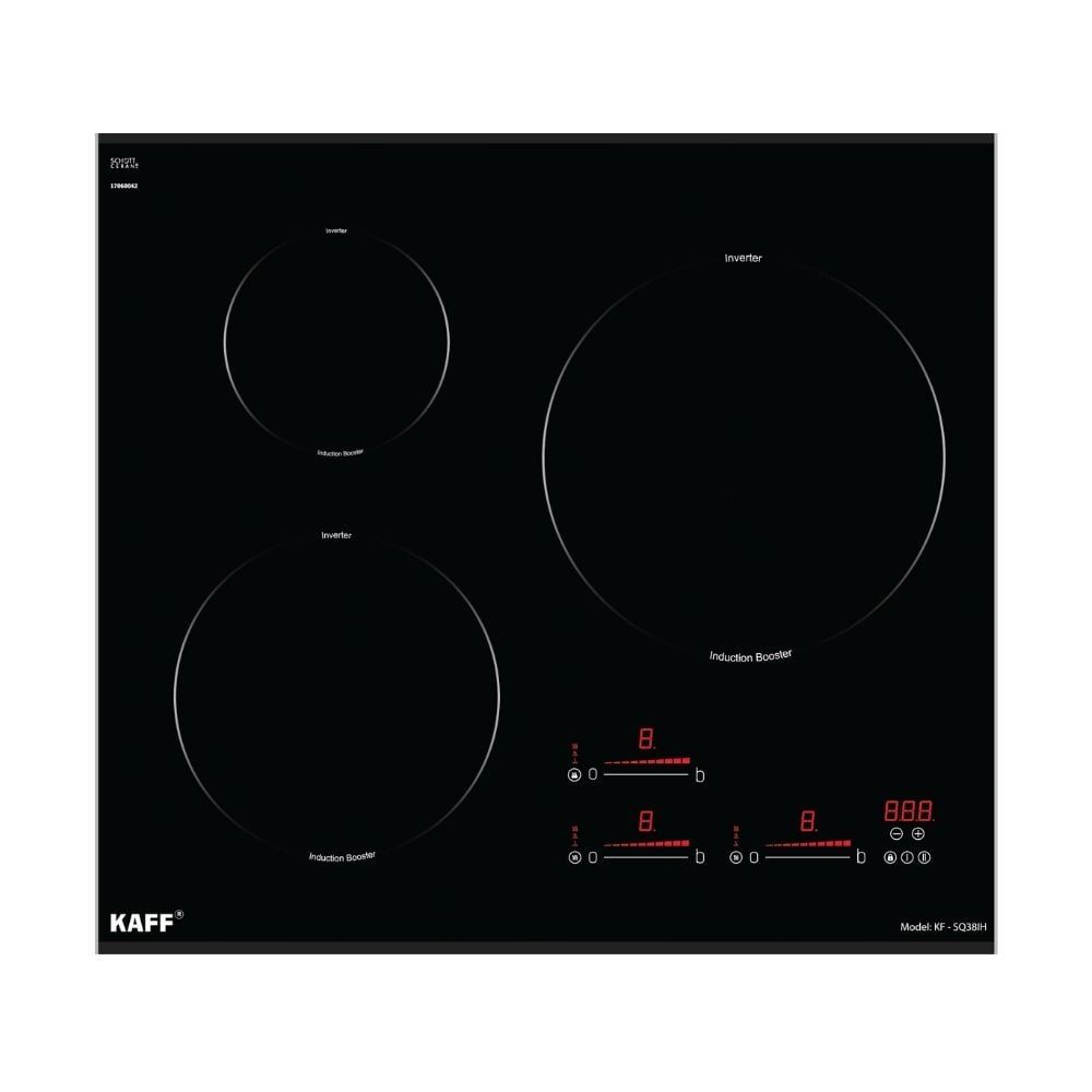 Bếp Từ KAFF KF - SQ38IH | Lắp Âm 03 Vùng Nấu