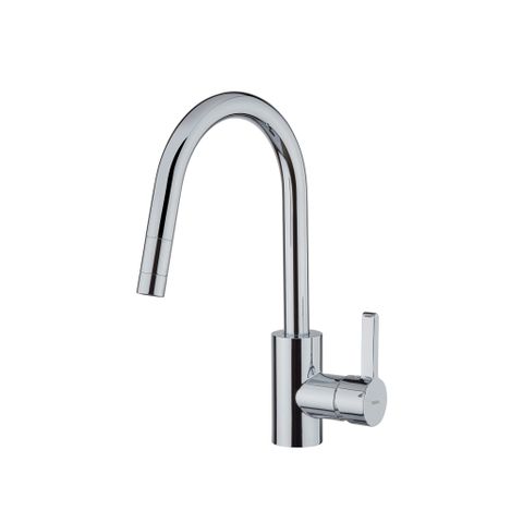 Vòi Rửa Bát Nóng Lạnh Dây Rút Teka MТP 938 116020000 | Đồng Thau Mạ Chrome