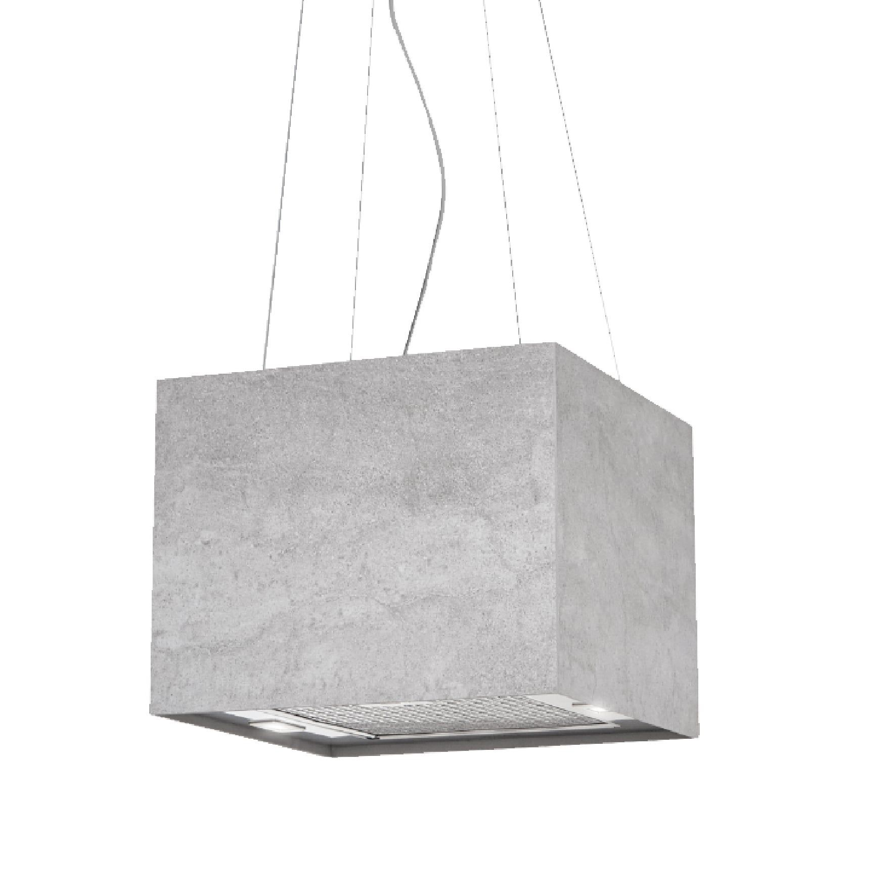 Máy hút mùi đảo Malloca CONCRETE K-400