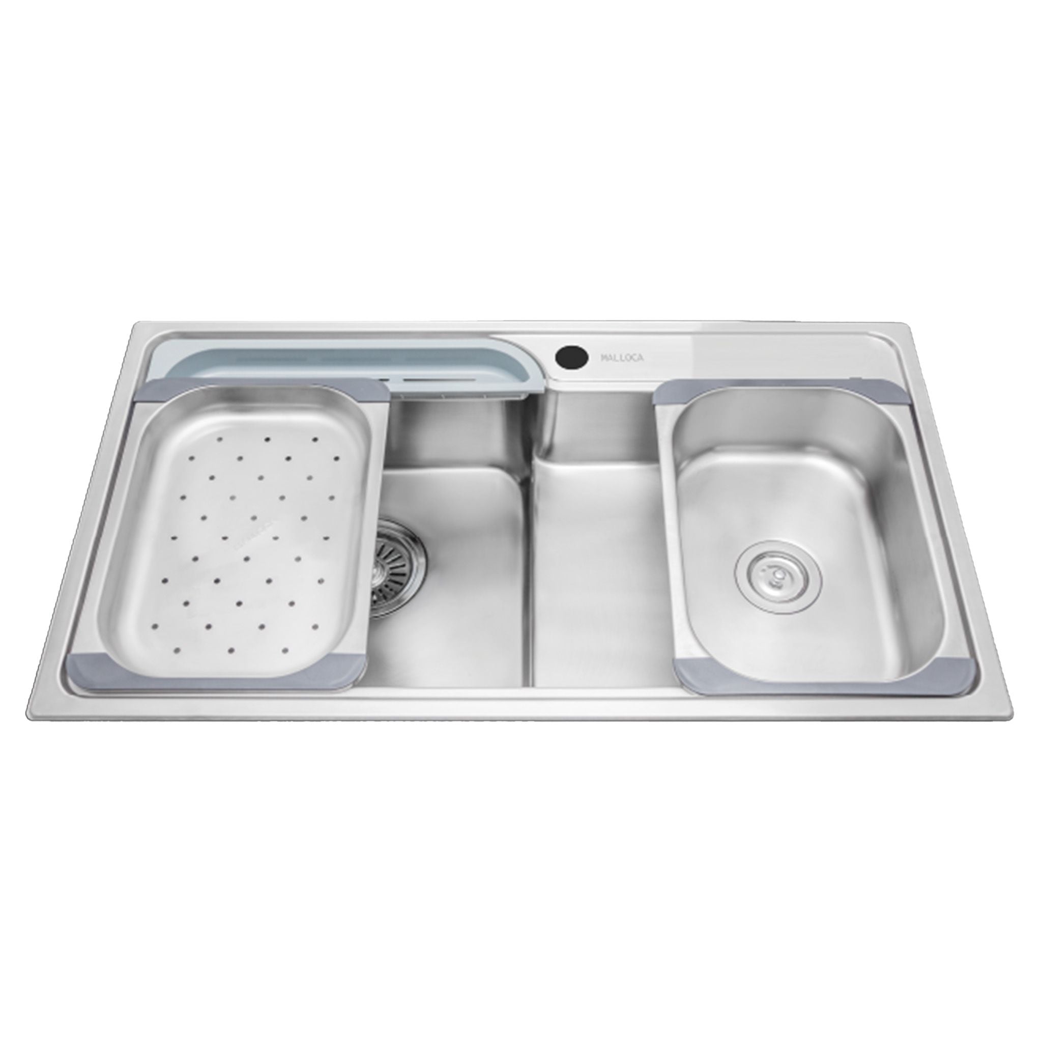 Chậu Rửa Bát 2 Hố Inox 304 Malloca MS 1028 N