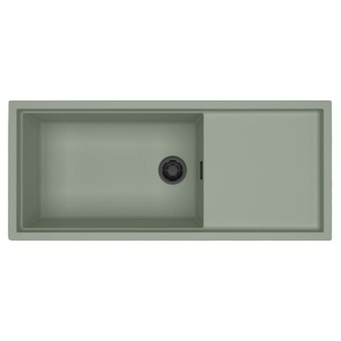 Chậu Rửa Bát 1 Hố Bằng Đá Granite Malloca SENSE K82 | Màu Xanh Sage