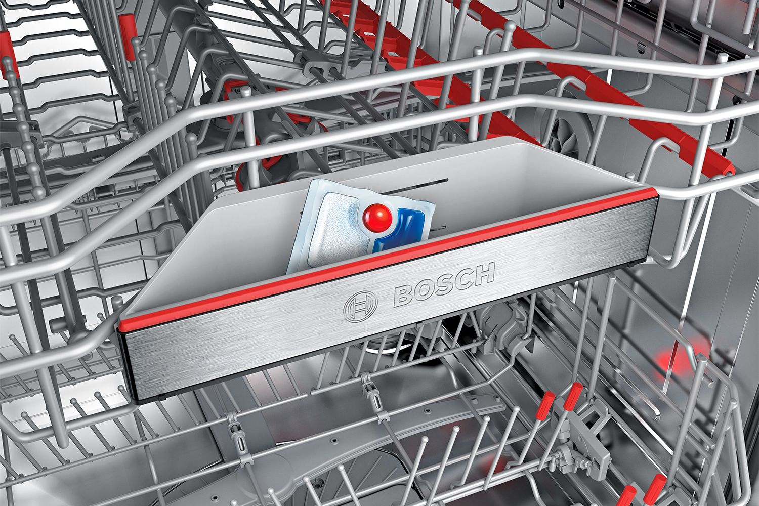 Máy Rửa Bát Âm Bán Phần Bosch SMI8ZDS81T Series 8