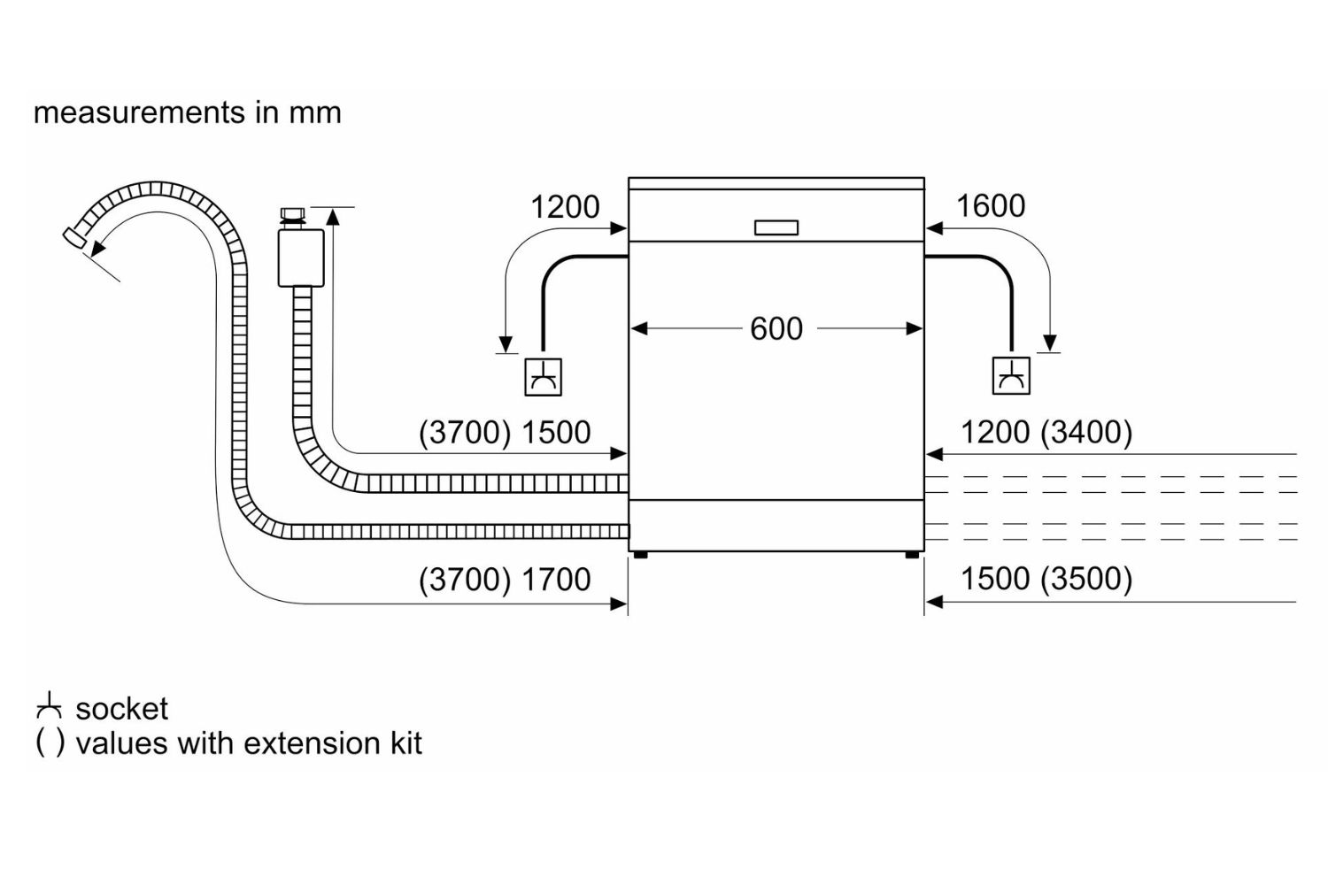 Máy Rửa Bát Độc Lập Bosch SMS6ZCI85M Series 6